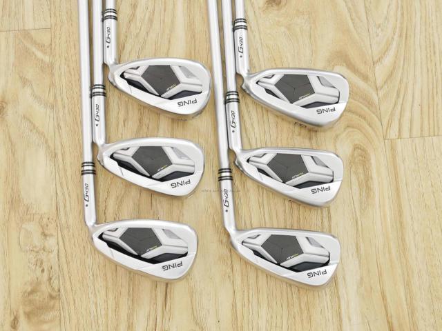 Iron set : Ping : ชุดเหล็ก Ping G430 (รุ่นล่าสุด ออกปี 2022 Japan Spec. ใบใหญ่ ง่าย ไกล) มีเหล็ก 6-W,45 (6 ชิ้น) ก้านกราไฟต์ Fujikura MCI 60 Flex R