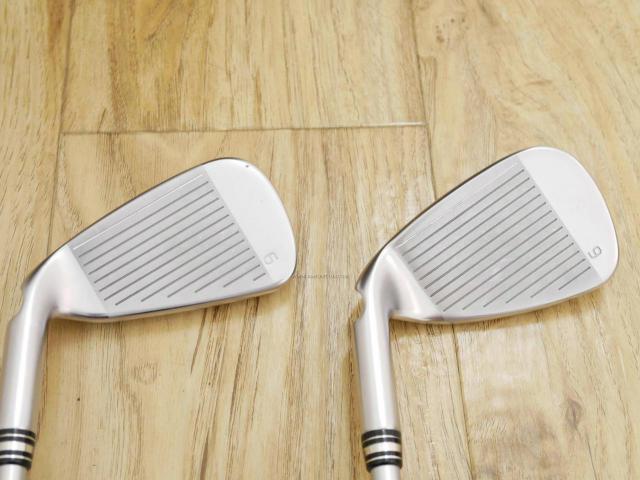 Iron set : Ping : ชุดเหล็ก Ping G430 (รุ่นล่าสุด ออกปี 2022 Japan Spec. ใบใหญ่ ง่าย ไกล) มีเหล็ก 6-W,45 (6 ชิ้น) ก้านกราไฟต์ Fujikura MCI 60 Flex R