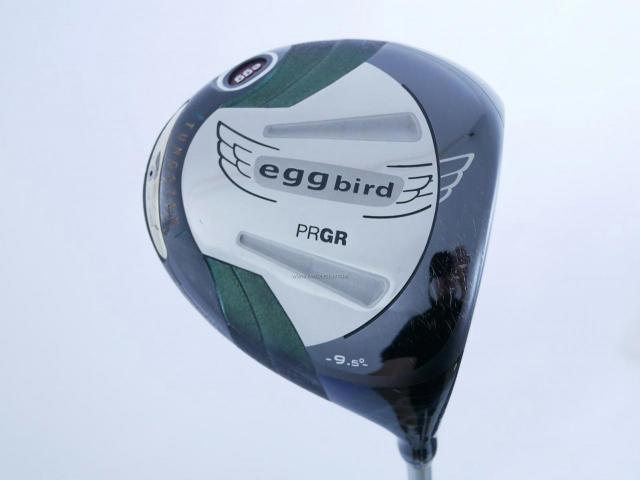 Driver : PRGR : ไดรเวอร์ PRGR New Egg Bird (460cc. เบาสบายสุดๆ) Loft 9.5 ก้าน M-43 (FLex S) 