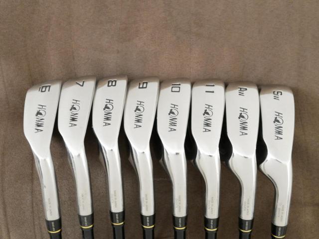 Iron set : Honma : ชุดเหล็ก Honma AMAZING Spec II (หน้าเด้ง โกงองศาสุดๆ ไกลที่สุด) มีเหล็ก 6-11,Aw,Sw (8 ชิ้น ระยะเทียบเท่า 5-Pw,Aw,Sw) ก้าน AMAZING SPEC Feather & Feather FLex R
