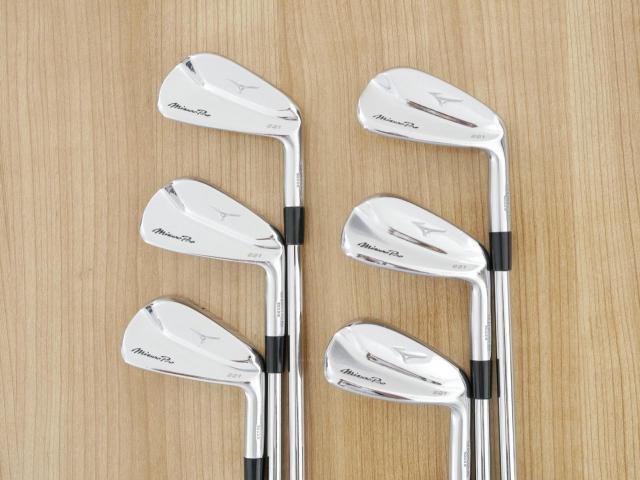 Iron set : Mizuno : ชุดเหล็ก Mizuno Pro 221 Forged (ปี 2023 นุ่ม แน่น คมมากๆๆ) มีเหล็ก 5-Pw (6 ชิ้น) ก้านเหล็ก NS Pro Modus 105 Flex S