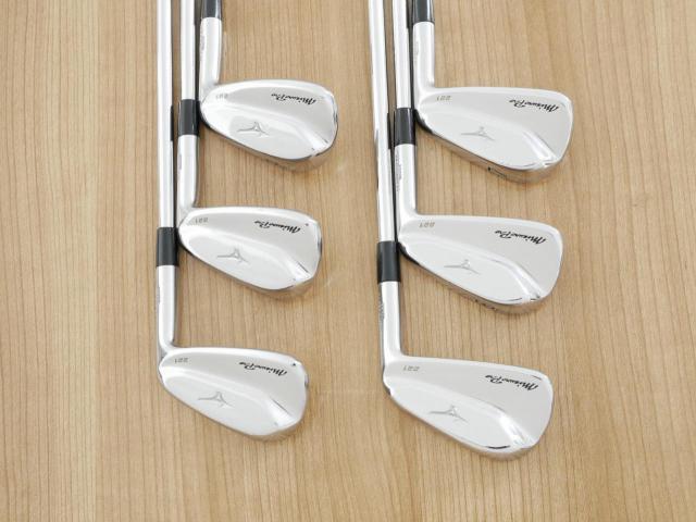 Iron set : Mizuno : ชุดเหล็ก Mizuno Pro 221 Forged (ปี 2023 นุ่ม แน่น คมมากๆๆ) มีเหล็ก 5-Pw (6 ชิ้น) ก้านเหล็ก NS Pro Modus 105 Flex S