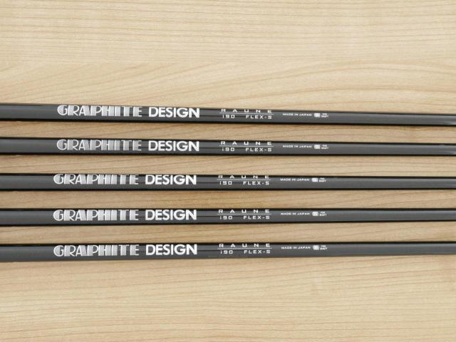 Iron set : Ping : ชุดเหล็ก Ping i525 Forged (ออกปี 2022) มีเหล็ก 6-Pw (5 ชิ้น) ก้านกราไฟต์ Graphite Design RAUNE i90 Flex S