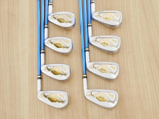Iron set : Honma : ชุดเหล็ก Honma Beres IS-05 Forged (ปี 2017) มีเหล็ก 5-10,Aw,Sw (8 ชิ้น) ก้าน ARMRQ ∞ (53) Flex S (2 ดาว)