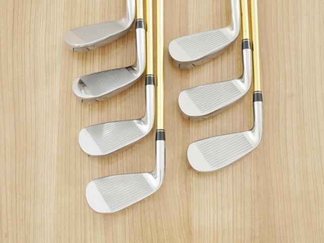 Iron set : Tsuruya : ชุดเหล็ก Tsuruya AXEL Dual Impact MM (หน้าเด้ง ตีง่ายมาก เหมาะกับซีเนียร์) มีเหล็ก 5-Pw,Aw (7 ชิ้น) ก้านกราไฟต์ Flex R