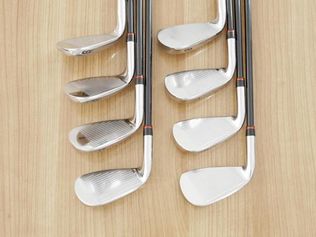 Iron set : Maruman : ชุดเหล็ก Maruman Red-V II (ใบใหญ่ ตีง่าย ไกล) มีเหล็ก 5-Pw,Aw,Sw (8 ชิ้น) ก้านกราไฟต์ Flex R