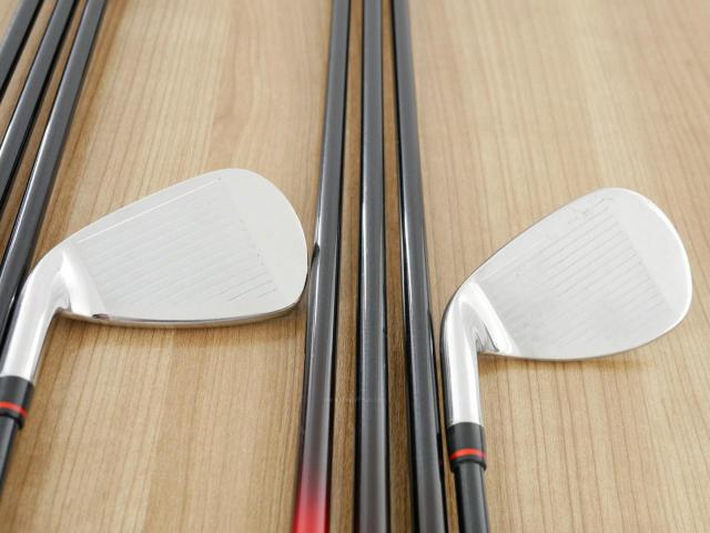 Iron set : Maruman : ชุดเหล็ก Maruman Red-V II (ใบใหญ่ ตีง่าย ไกล) มีเหล็ก 5-Pw,Aw,Sw (8 ชิ้น) ก้านกราไฟต์ Flex R