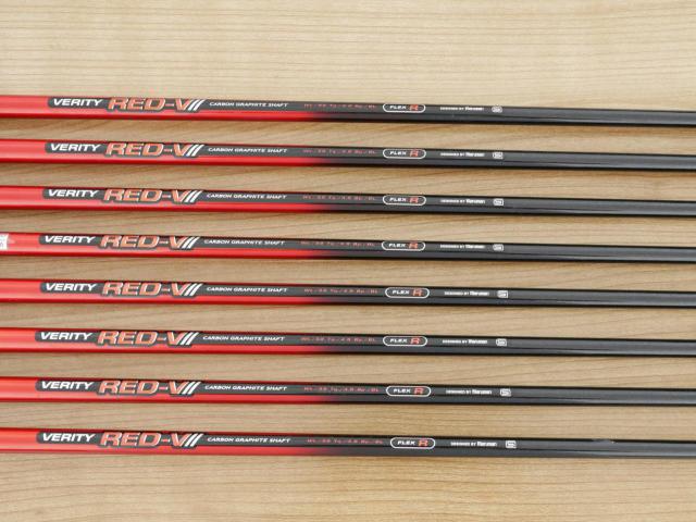 Iron set : Maruman : ชุดเหล็ก Maruman Red-V II (ใบใหญ่ ตีง่าย ไกล) มีเหล็ก 5-Pw,Aw,Sw (8 ชิ้น) ก้านกราไฟต์ Flex R