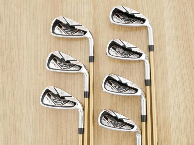 Iron set : Katana : ชุดเหล็ก Katana Sword Sniper AIR (หน้าเด้ง) มีเหล็ก 6-Pw,Aw,Sw (7 ชิ้น) ก้านกราไฟต์ Fujikura Air Speeder Flex R