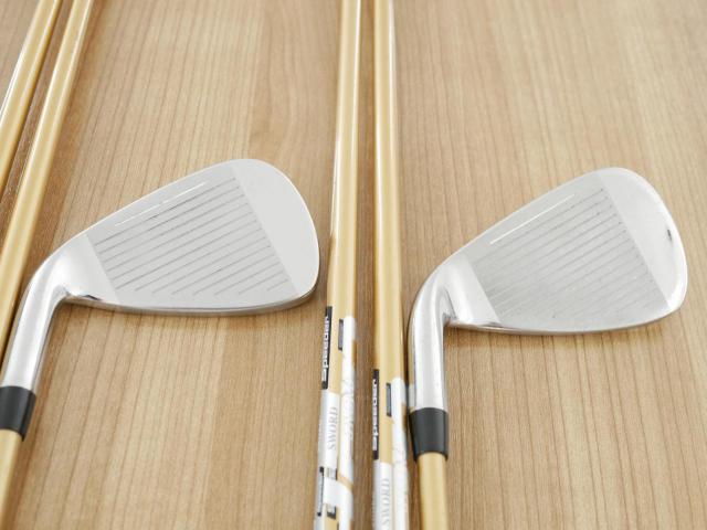 Iron set : Katana : ชุดเหล็ก Katana Sword Sniper AIR (หน้าเด้ง) มีเหล็ก 6-Pw,Aw,Sw (7 ชิ้น) ก้านกราไฟต์ Fujikura Air Speeder Flex R