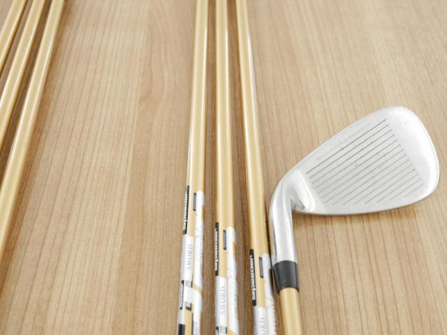 Iron set : Katana : ชุดเหล็ก Katana Sword Sniper AIR (หน้าเด้ง) มีเหล็ก 6-Pw,Aw,Sw (7 ชิ้น) ก้านกราไฟต์ Fujikura Air Speeder Flex R