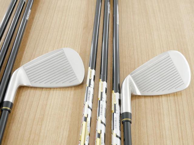 Iron set : Katana : ชุดเหล็ก Katana Sword Sniper Z (ใบใหญ่ ตีง่าย) มีเหล็ก 5-Pw,Aw,Sw (8 ชิ้น) ก้านกราไฟต์ Fujikura Speeder 589 Flex R