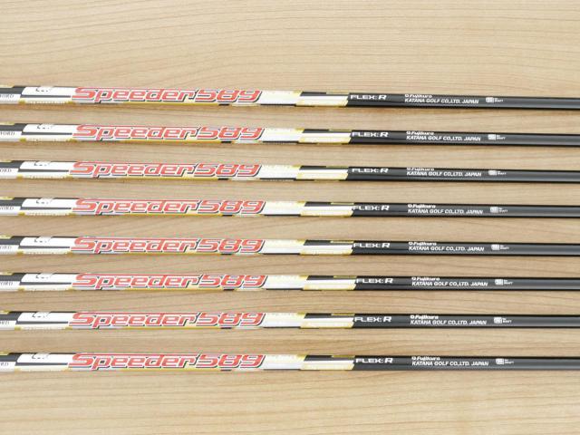 Iron set : Katana : ชุดเหล็ก Katana Sword Sniper Z (ใบใหญ่ ตีง่าย) มีเหล็ก 5-Pw,Aw,Sw (8 ชิ้น) ก้านกราไฟต์ Fujikura Speeder 589 Flex R