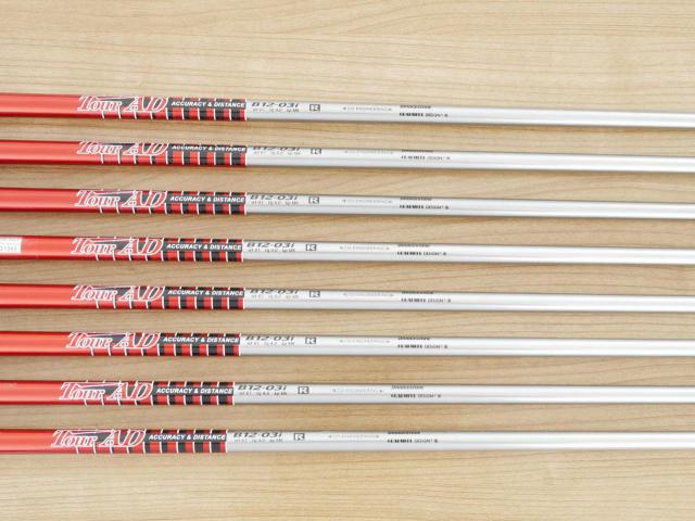 Iron set : Tourstage : ชุดเหล็ก Tourstage X-Blade GR (ใบใหญ่ ตีง่าย) มีเหล็ก 5-Pw,Aw,Sw (8 ชิ้น) ก้านกราไฟต์ Tour AD Flex R