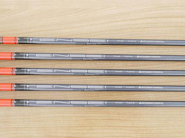 Iron set : Taylormade : **ของใหม่ ยังไม่แกะพลาสติก** ชุดเหล็ก Taylormade Stealth (ออกปี 2022 Japan Spec.) มีเหล็ก 6-Pw (5 ชิ้น) ก้านกราไฟต์ Mitsubishi Tensei TM60 Flex S