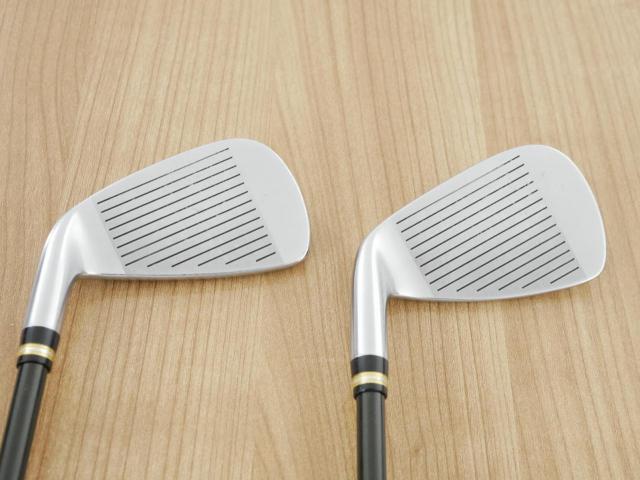 Iron set : Honma : **ตุ้มน้ำหนักหลุด** ชุดเหล็ก Honma Beres IS-01 (หน้าเด้ง Maraging) มีเหล็ก 6-11 (6 ชิ้น เทียบเท่า 5-Pw) ก้าน ARMRQ 6 (49) FLex R (2 ดาว)