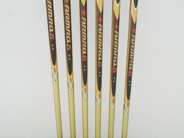 Iron set : Honma : **ตุ้มน้ำหนักหลุด** ชุดเหล็ก Honma Beres IS-01 (หน้าเด้ง Maraging) มีเหล็ก 6-11 (6 ชิ้น เทียบเท่า 5-Pw) ก้าน ARMRQ 6 (49) FLex R (2 ดาว)