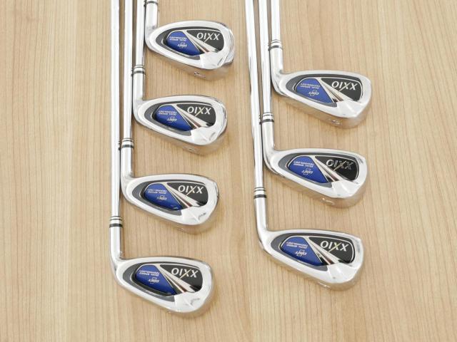 Iron set : XXIO : ชุดเหล็ก XXIO 8 (ใบใหญ่ ตีง่าย ไกล) มีเหล็ก 4-Pw (7 ชิ้น) ก้านเหล็ก NS Pro Modus 105 Flex S