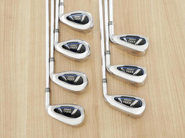 Iron set : XXIO : ชุดเหล็ก XXIO Cross (ออกปี 2019 ตีไกลที่สุดของที่สุดจาก XXIO หน้าเด้งสุดๆ) มีเหล็ก 7-Pw,Aw,Dw,Sw (7 ชิ้น ตีไกลกว่าปกติ 2 เบอร์) ก้านเหล็ก NS Pro 870 DST Flex S