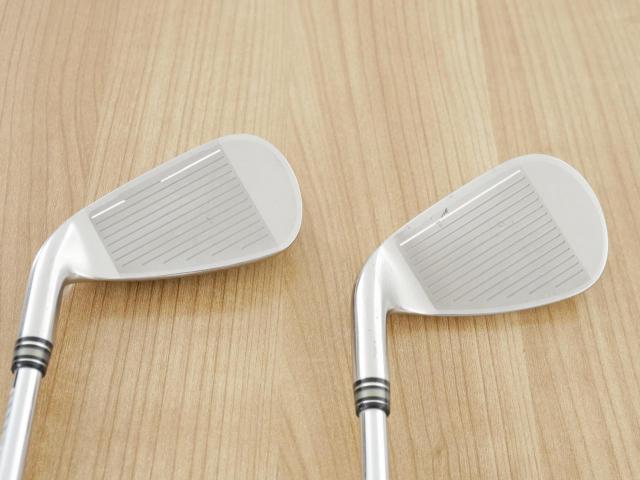 Iron set : XXIO : ชุดเหล็ก XXIO Cross (ออกปี 2019 ตีไกลที่สุดของที่สุดจาก XXIO หน้าเด้งสุดๆ) มีเหล็ก 7-Pw,Aw,Dw,Sw (7 ชิ้น ตีไกลกว่าปกติ 2 เบอร์) ก้านเหล็ก NS Pro 870 DST Flex S