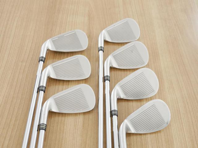 Iron set : XXIO : ชุดเหล็ก XXIO Cross (ออกปี 2019 ตีไกลที่สุดของที่สุดจาก XXIO หน้าเด้งสุดๆ) มีเหล็ก 7-Pw,Aw,Dw,Sw (7 ชิ้น ตีไกลกว่าปกติ 2 เบอร์) ก้านเหล็ก NS Pro 870 DST Flex S