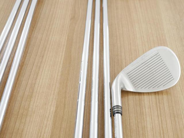 Iron set : XXIO : ชุดเหล็ก XXIO Cross (ออกปี 2019 ตีไกลที่สุดของที่สุดจาก XXIO หน้าเด้งสุดๆ) มีเหล็ก 7-Pw,Aw,Dw,Sw (7 ชิ้น ตีไกลกว่าปกติ 2 เบอร์) ก้านเหล็ก NS Pro 870 DST Flex S