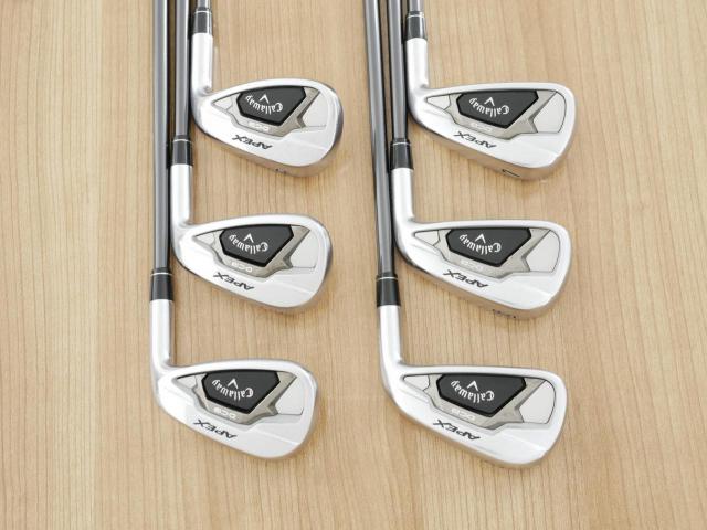 Iron set : Callaway : ชุดเหล็ก Callaway APEX DCB Forged (ปี 2022) มีเหล็ก 5-Pw (6 ชิ้น) ก้านกราไฟต์ Mitsubishi Diamana 55 Flex R