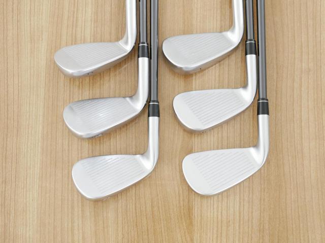 Iron set : Callaway : ชุดเหล็ก Callaway APEX DCB Forged (ปี 2022) มีเหล็ก 5-Pw (6 ชิ้น) ก้านกราไฟต์ Mitsubishi Diamana 55 Flex R