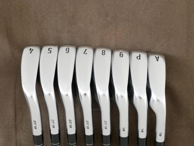 Iron set : Callaway : ชุดเหล็ก Callaway APEX Forged (ออกปี 2019) มีเหล็ก 4-Pw,Aw (8 ชิ้น) ก้านเหล็ก True Temper Elevate 95 VSS Flex R