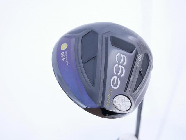 Driver : PRGR : **มีบุบ** ไดรเวอร์ PRGR Super EGG 480cc. (ปี 2021 หน้าเด้งเกินกฏ ตีไกลมาก) Loft 11.5 Flex R2 (M-35)