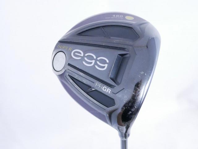 Driver : PRGR : **มีบุบ** ไดรเวอร์ PRGR Super EGG 480cc. (ปี 2021 หน้าเด้งเกินกฏ ตีไกลมาก) Loft 11.5 Flex R2 (M-35)