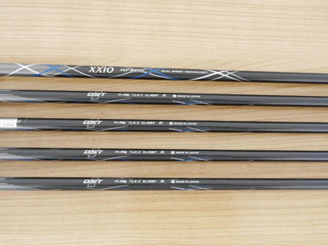 Iron set : XXIO : ชุดเหล็ก XXIO 8 (ใบใหญ่ ตีง่าย ไกล) มีเหล็ก 6-Pw (5 ชิ้น) ก้านกราไฟต์ MP-800 Flex R