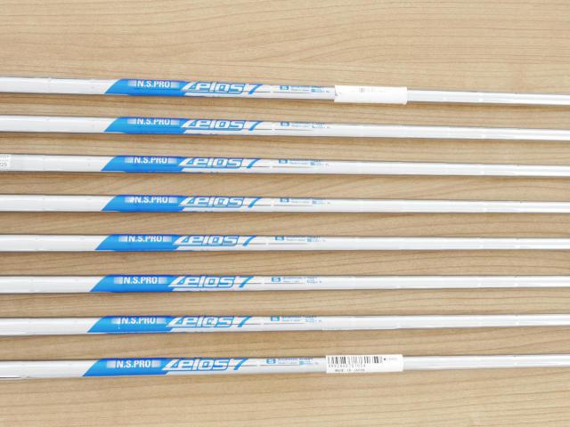 Iron set : Yamaha : ชุดเหล็ก Yamaha Inpres UD+2 (ออกปี 2021 ตีไกลที่สุด ไกลกว่าเหล็กทั่วไป 2 เบอร์ หน้าเด้ง COR 0.822) มีเหล็ก 6-Pw,Aw,As,Sw (8 ชิ้น) ก้านเหล็ก NS Pro Zelos 7 Flex S