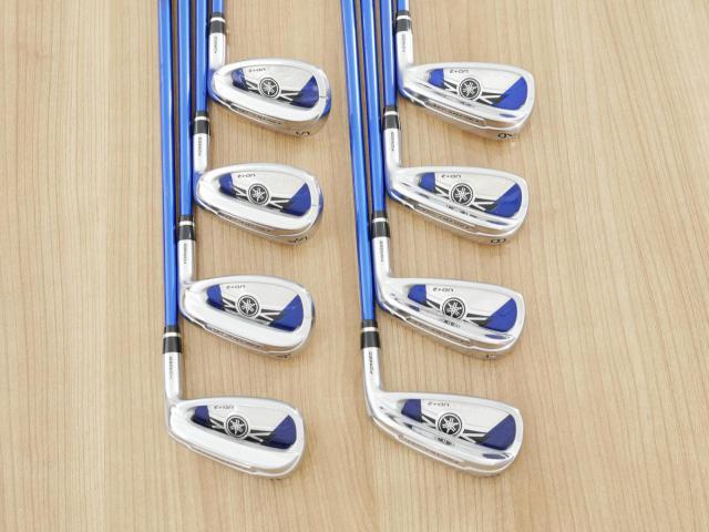 Iron set : Yamaha : ชุดเหล็ก Yamaha Inpres UD+2 (ปี 2018 ตีไกลที่สุด ไกลกว่าเหล็กทั่วไป 2 เบอร์) มีเหล็ก 6-Pw,Aw,As,Sw (8 ชิ้น) ก้านกราไฟต์ Flex SR