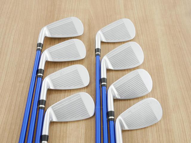 Iron set : Yamaha : ชุดเหล็ก Yamaha Inpres UD+2 (ปี 2018 ตีไกลที่สุด ไกลกว่าเหล็กทั่วไป 2 เบอร์) มีเหล็ก 6-Pw,Aw,As,Sw (8 ชิ้น) ก้านกราไฟต์ Flex SR