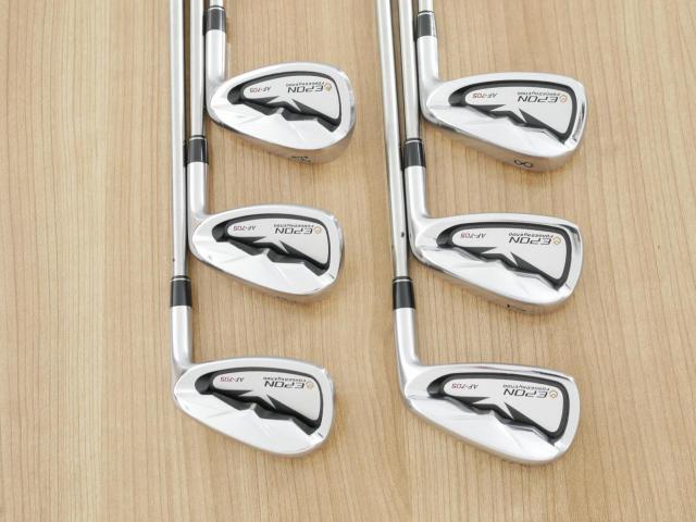 Iron set : Epon : ชุดเหล็ก EPON AF-705 Forged (ปี 2019 ใบใหญ่ ตีง่าย ไกล) มีเหล็ก 6-Pw,Aw (6 ชิ้น) สุดยอดก้าน TRPX I-8 Flex S