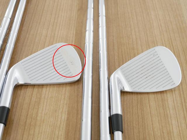 Iron set : Callaway : **มีตำหนิ** ชุดเหล็ก Callaway APEX Pro Forged (ออกปี 2019) มีเหล็ก 5-Pw (6 ชิ้น) ก้านเหล็ก NS Pro Modus 105 Flex S