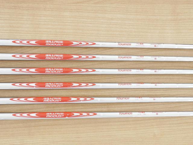 Iron set : Callaway : **มีตำหนิ** ชุดเหล็ก Callaway APEX Pro Forged (ออกปี 2019) มีเหล็ก 5-Pw (6 ชิ้น) ก้านเหล็ก NS Pro Modus 105 Flex S