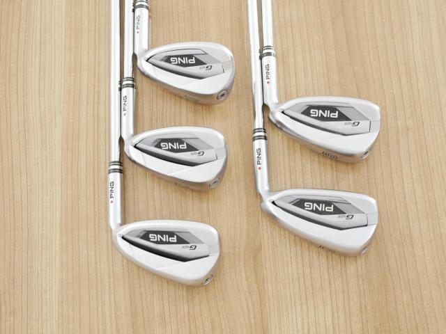Iron set : Ping : ชุดเหล็ก Ping G425 (รุ่นปี 2021 Japan Spec. ใบใหญ่ ง่าย ไกล) มีเหล็ก 7-Pw,Aw (5 ชิ้น) ก้านเหล็ก NS Pro 950 NEO Flex R
