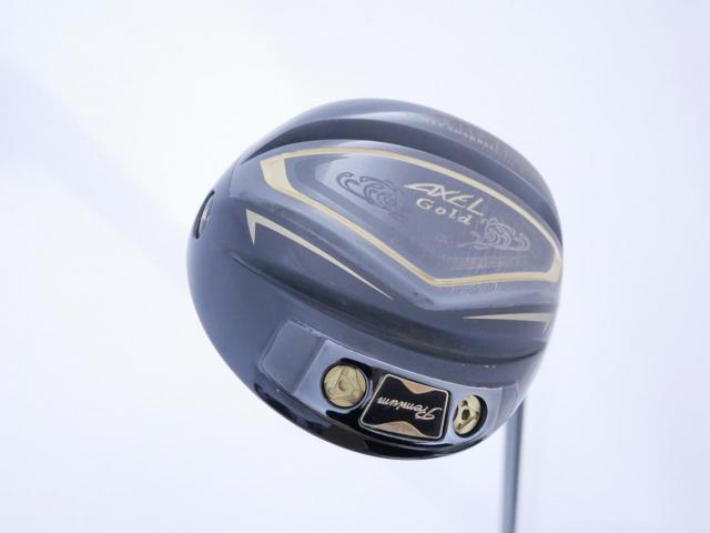 Driver : Tsuruya : Tsuruya AXEL Gold Premium III (รุ่นปี 2019 ตัวท๊อป หน้าเด้งสุดๆ COR 0.86 ของใหม่ 4 หมื่น) Loft 10.5 Flex S