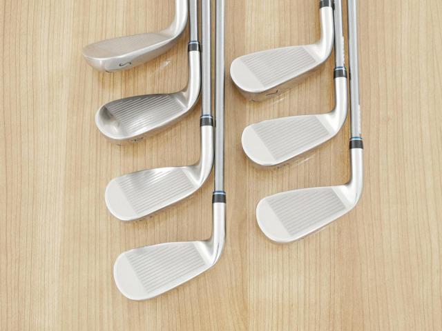 Iron set : XXIO : ชุดเหล็ก XXIO Cross 2 (ออกปี 2021 ตีไกลที่สุดของที่สุดจาก XXIO หน้าเด้งสุดๆ) มีเหล็ก 5-Pw,Sw (7 ชิ้น ตีไกลกว่าปกติ 2 เบอร์) ก้านกราไฟต์ MH-2000 Flex R