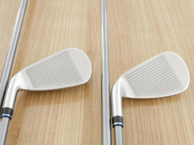 Iron set : XXIO : ชุดเหล็ก XXIO Cross 2 (ออกปี 2021 ตีไกลที่สุดของที่สุดจาก XXIO หน้าเด้งสุดๆ) มีเหล็ก 5-Pw,Sw (7 ชิ้น ตีไกลกว่าปกติ 2 เบอร์) ก้านกราไฟต์ MH-2000 Flex R