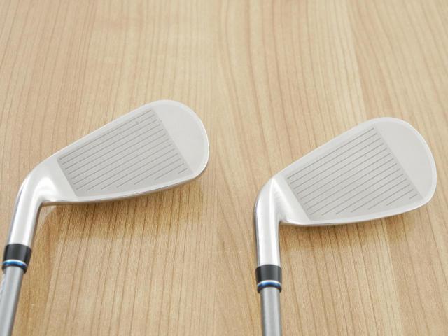 Iron set : XXIO : ชุดเหล็ก XXIO Cross 2 (ออกปี 2021 ตีไกลที่สุดของที่สุดจาก XXIO หน้าเด้งสุดๆ) มีเหล็ก 5-Pw,Sw (7 ชิ้น ตีไกลกว่าปกติ 2 เบอร์) ก้านกราไฟต์ MH-2000 Flex R