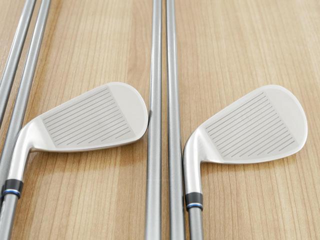 Iron set : XXIO : ชุดเหล็ก XXIO Cross 2 (ออกปี 2021 ตีไกลที่สุดของที่สุดจาก XXIO หน้าเด้งสุดๆ) มีเหล็ก 5-Pw,Sw (7 ชิ้น ตีไกลกว่าปกติ 2 เบอร์) ก้านกราไฟต์ MH-2000 Flex R