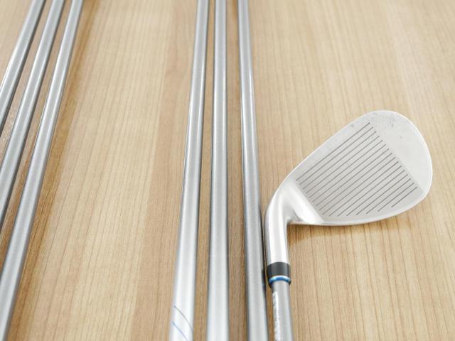 Iron set : XXIO : ชุดเหล็ก XXIO Cross 2 (ออกปี 2021 ตีไกลที่สุดของที่สุดจาก XXIO หน้าเด้งสุดๆ) มีเหล็ก 5-Pw,Sw (7 ชิ้น ตีไกลกว่าปกติ 2 เบอร์) ก้านกราไฟต์ MH-2000 Flex R