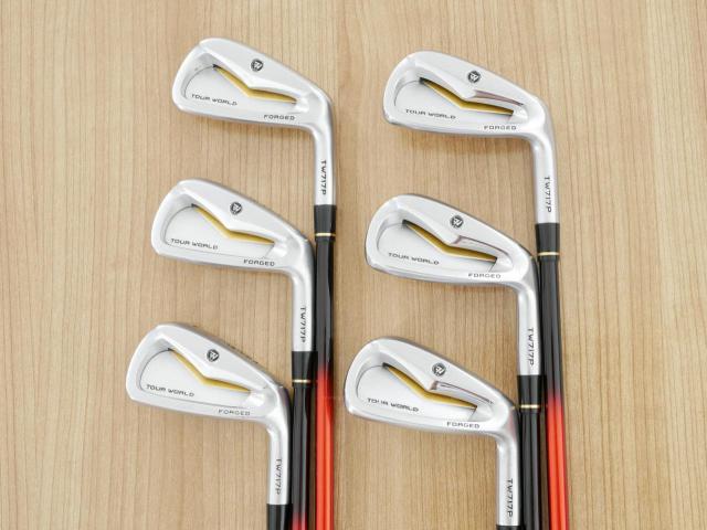 Iron set : Honma : ชุดเหล็ก Honma Tour World TW717P (Forged) มีเหล็ก 5-10 (6 ชิ้น) ก้านกราไฟต์ Honma ARMRQ 8 (62) Flex R (2 ดาว)