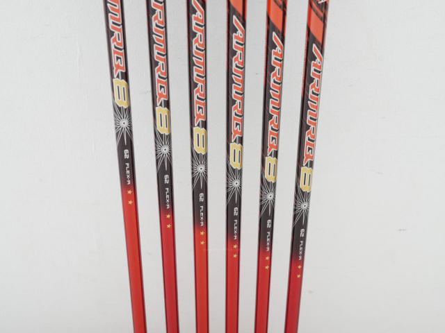 Iron set : Honma : ชุดเหล็ก Honma Tour World TW717P (Forged) มีเหล็ก 5-10 (6 ชิ้น) ก้านกราไฟต์ Honma ARMRQ 8 (62) Flex R (2 ดาว)