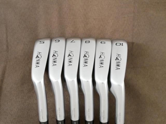 Iron set : Honma : ชุดเหล็ก Honma Tour World TW717P (Forged) มีเหล็ก 5-10 (6 ชิ้น) ก้านกราไฟต์ Honma ARMRQ 8 (62) Flex R (2 ดาว)