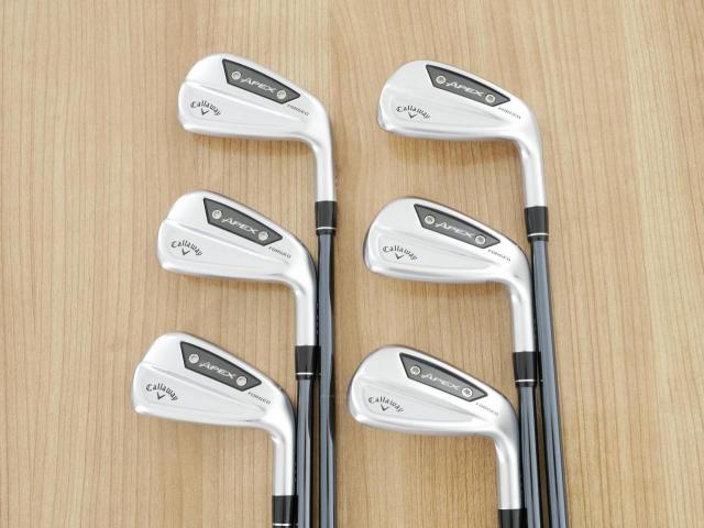 Iron set : Callaway : ชุดเหล็ก Callaway APEX Ai300 Forged (รุ่นล่าสุด ออกปี 2024) มีเหล็ก 5-Pw (6 ชิ้น) ก้านกราไฟต์ UST Mamiya RECOIL DART 5 Flex R