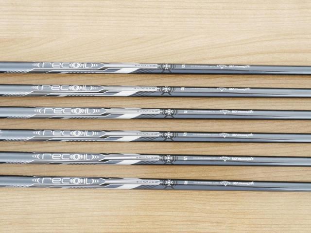 Iron set : Callaway : ชุดเหล็ก Callaway APEX Ai300 Forged (รุ่นล่าสุด ออกปี 2024) มีเหล็ก 5-Pw (6 ชิ้น) ก้านกราไฟต์ UST Mamiya RECOIL DART 5 Flex R